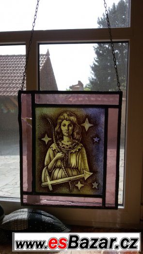 Tři krásné staré vitráže – fotografie 4