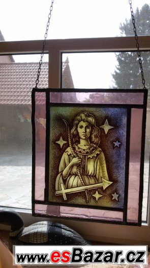 Tři krásné staré vitráže – fotografie 5