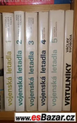 Prodám  5 dílů Vojenská letadla