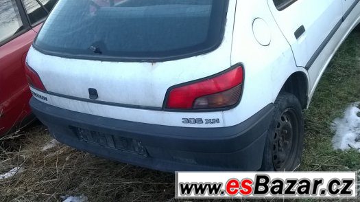 Peugeot 306 1,4 XT r.v.97 - – fotografie 5