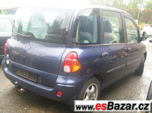 Fiat Multipla 1,6 16V 76Kw 2000 – fotografie 4