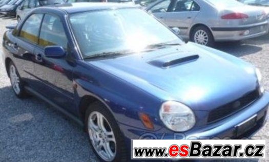 Subaru Impreza WRX (STI), r. v. 2002 - Náhradní díly – fotografie 1