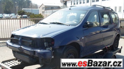 Dacie Logan MCV 1,5Dci rok 2008, 7 míst k sezení - Náhradní – fotografie 2