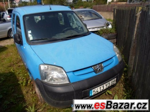 Peugeot Partner 1,6i + CNG (zemní plyn) - rok 2003 – fotografie 1