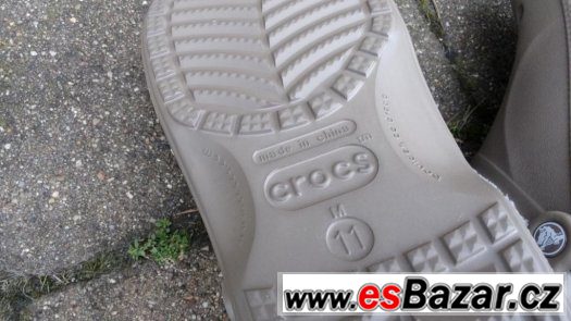 croc boty pánské do zelena vel 45-46 zateplené – fotografie 3