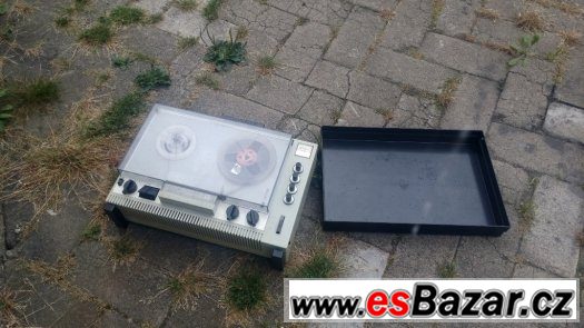 monofonic b70 magnetofon tesla s krytem na pásky – fotografie 1