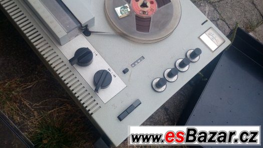 monofonic b70 magnetofon tesla s krytem na pásky – fotografie 3