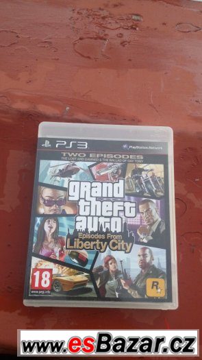 playstation 3 hra originál GTA EPISODES FROM LIBERTY CITY – fotografie 1