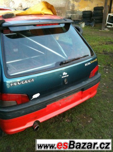 Peugeot 106 I nové křídlo s brzdovkou – fotografie 1
