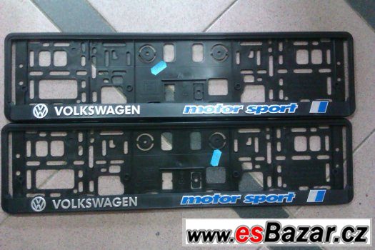 drzaky spz volkswagen uplne nove – fotografie 1
