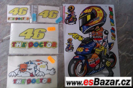 samolepky MOTO GP  red bull valentino rossi okruh brno – fotografie 1