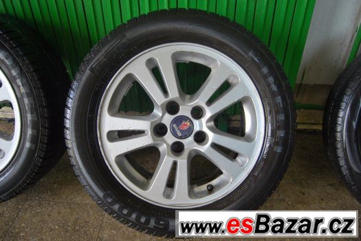 Alu 16" 5x110 s pneu Opel Saab Fiat Alfa Romeo – fotografie 3