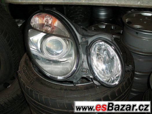 přední světlo na Mercedes e211 – fotografie 1