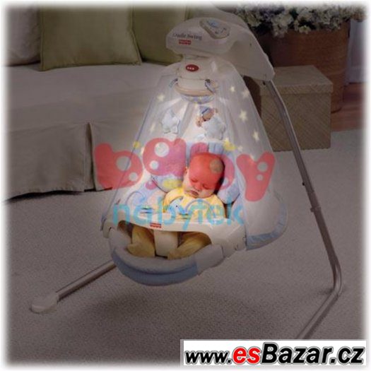 Houpačka fisher price - TOP stav ještě rok v záruce – fotografie 1