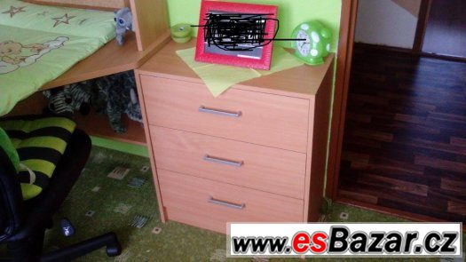 Nabízím téměř nové komody se šuplíky 4x kus nebo výměna – fotografie 2