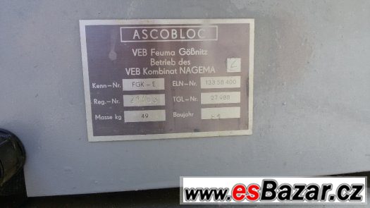 stolní kutr  ASCOBLOC – fotografie 2