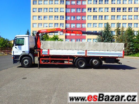 Mercedes-Benz Actros 2532L s hydraulickou rukou Palfinger – fotografie 4