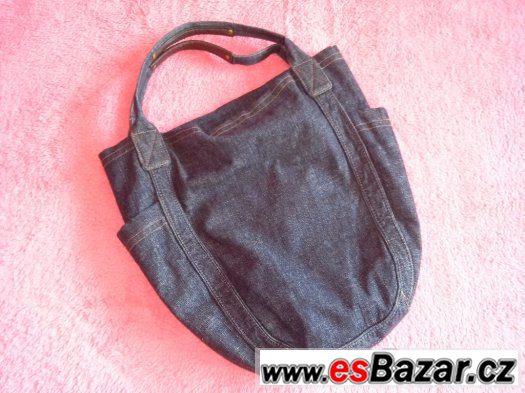 Kabelka/taška džínová zn. KENVELO – fotografie 2