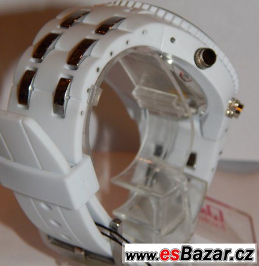 Masivní pánské sportovní hodinky quartz+digitál Charles Delo – fotografie 4
