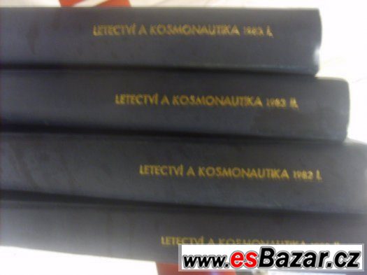 Prodám dva svázané ročníky Letectví a kosmonautika – fotografie 1