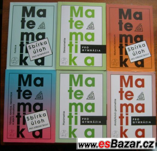 Sbírky+učebnice do matematiky – fotografie 1