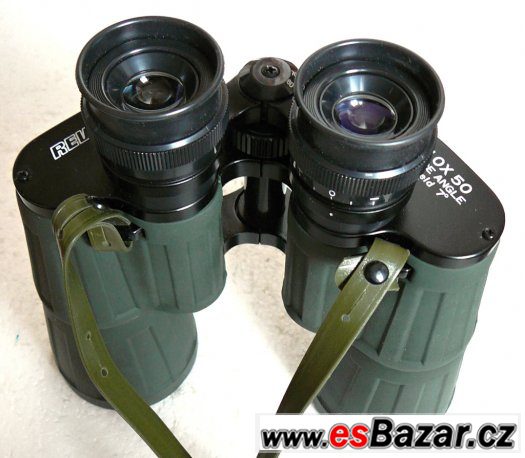 Japonský dalekohled TRIEDR REVUE 10 x 50 s brašnou – fotografie 2