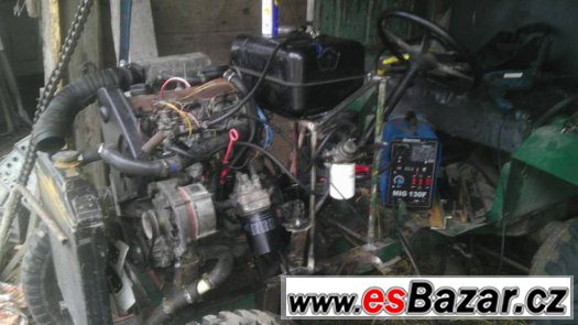 Malotraktor  domaci vyroby diesel – fotografie 2