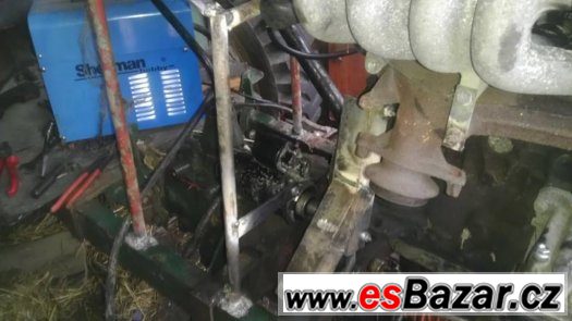 Malotraktor  domaci vyroby diesel – fotografie 3