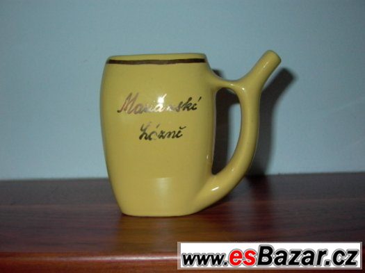 staré lázeňské porcelánové pítko – fotografie 1