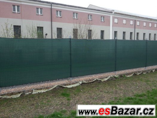 Prodám stínící tkaninu na plot-90%stínění,130gr na 1m2. – fotografie 2