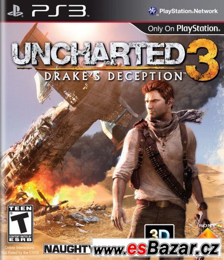 Uncharted 3: Drakes Deception - PS3 PRODÁM – fotografie 1