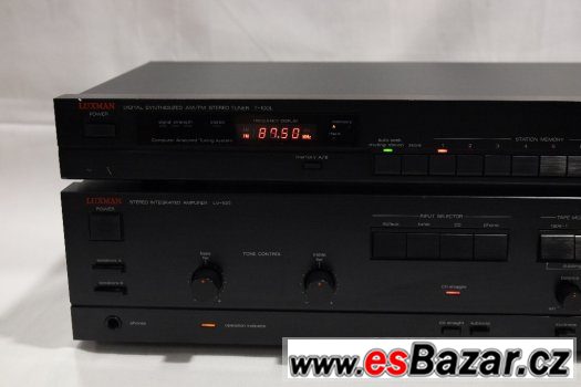 Zesilovač Luxman LV-100 / Tuner Luxman T-100L / Top poslech – fotografie 2