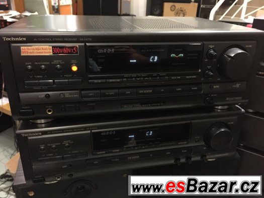 Receiver Technics SA-AX710, Dálkové Ovládání – fotografie 1