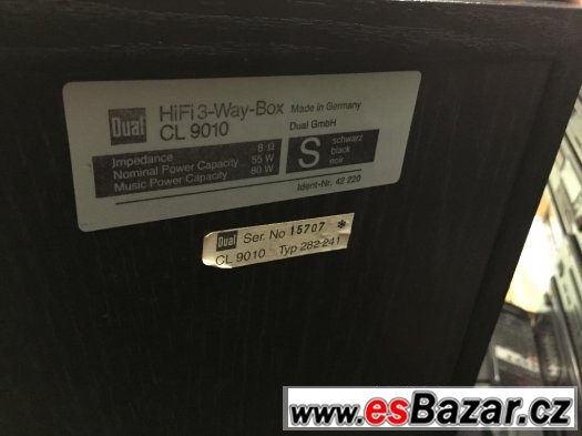 Reproduktory Dual CL-9010 / Germany / Třípásma – fotografie 3