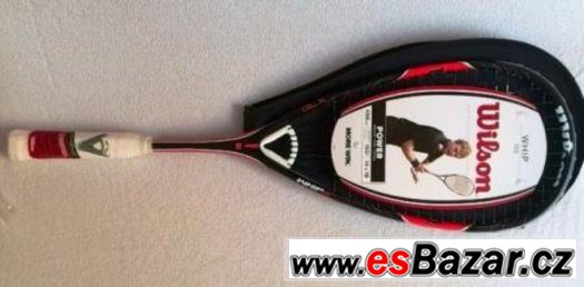 Squashová raketa  Wilson WHIP 155 SQ RKT 1/2 CVR – fotografie 1