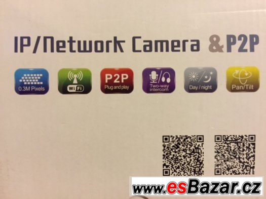 Prodám úplně novou wifi bezpečnostní IP kameru – fotografie 4