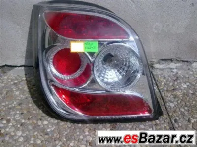 Čirá optika na Ford Fiesta - zadní světla