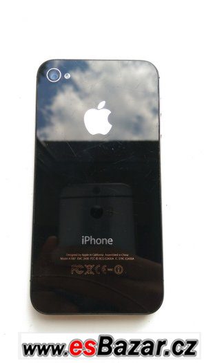 Prodám APPLE iPhone 4S, 8GB černý – fotografie 3