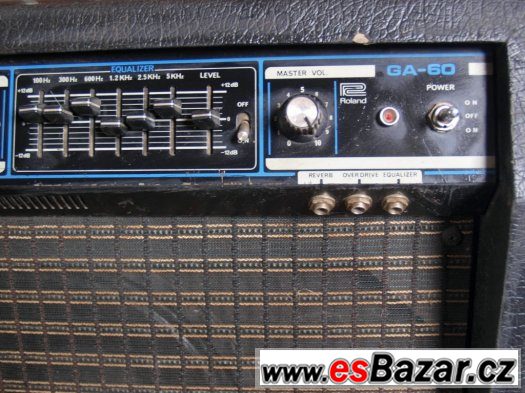 PRODÁM Tranzistorové kombo ROLAND GA-60 z konce 70.let – fotografie 3