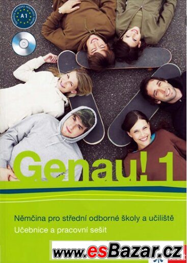 Genau 1,l učebnice němčiny – fotografie 1