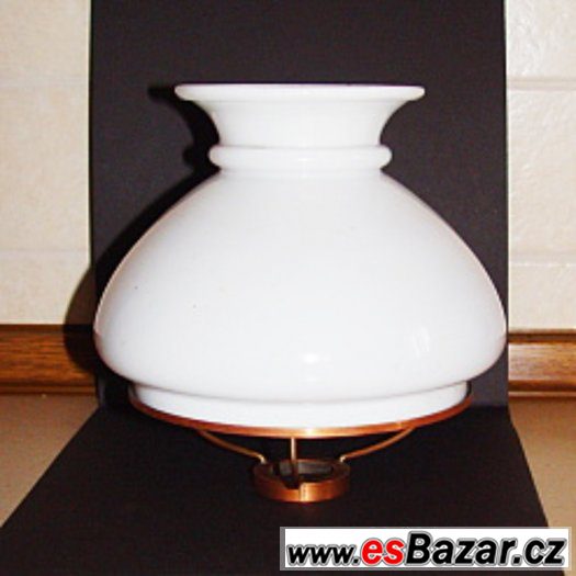 Petrolejová lampa - hořák, držák, stínítko, cylindr - 6x – fotografie 5