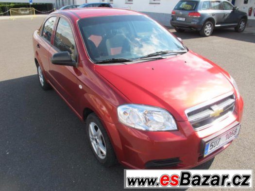 Chevrolet Aveo 1.2i po 1.majiteli, kupován nový v ČR – fotografie 1