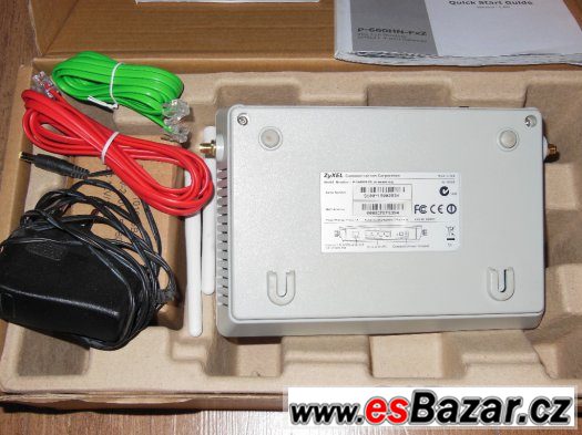 Zyxel P660HN-FxZ ADSL2+ – fotografie 2