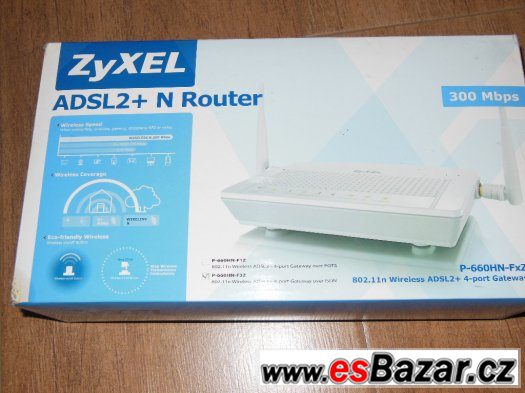 Zyxel P660HN-FxZ ADSL2+ – fotografie 4