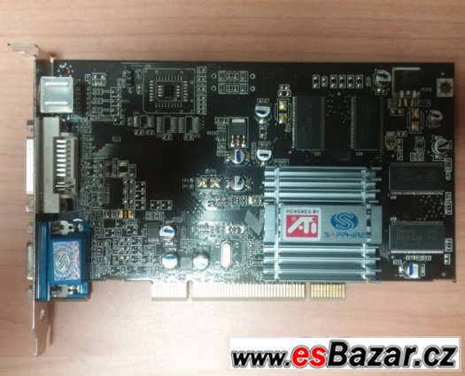 ATi Radeon 7000, PCI (D-Sub, DVI, S-Video, pasiv) – fotografie 1
