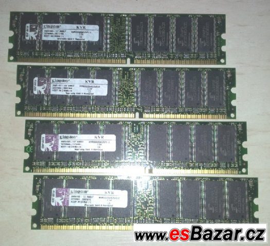 Kingston DDR 512 MB, 400 MHz (až 4 ks) - POŠTOVNÉ ZDARMA – fotografie 1