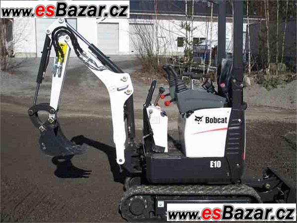 Bobcat E 10 bagr – fotografie 1