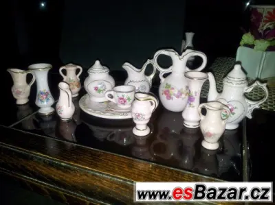 MINI PORCELÁN RŮŽOVÝ