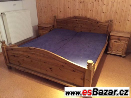 Kompletní přírodní ložnicová sestava. Natural. Dřevo. Masiv – fotografie 2