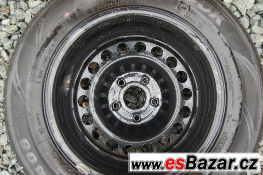 195/65R15 HANKOOK,4ks,na pl. discích VW 6Jx15H2,vzorek 7,5mm – fotografie 3